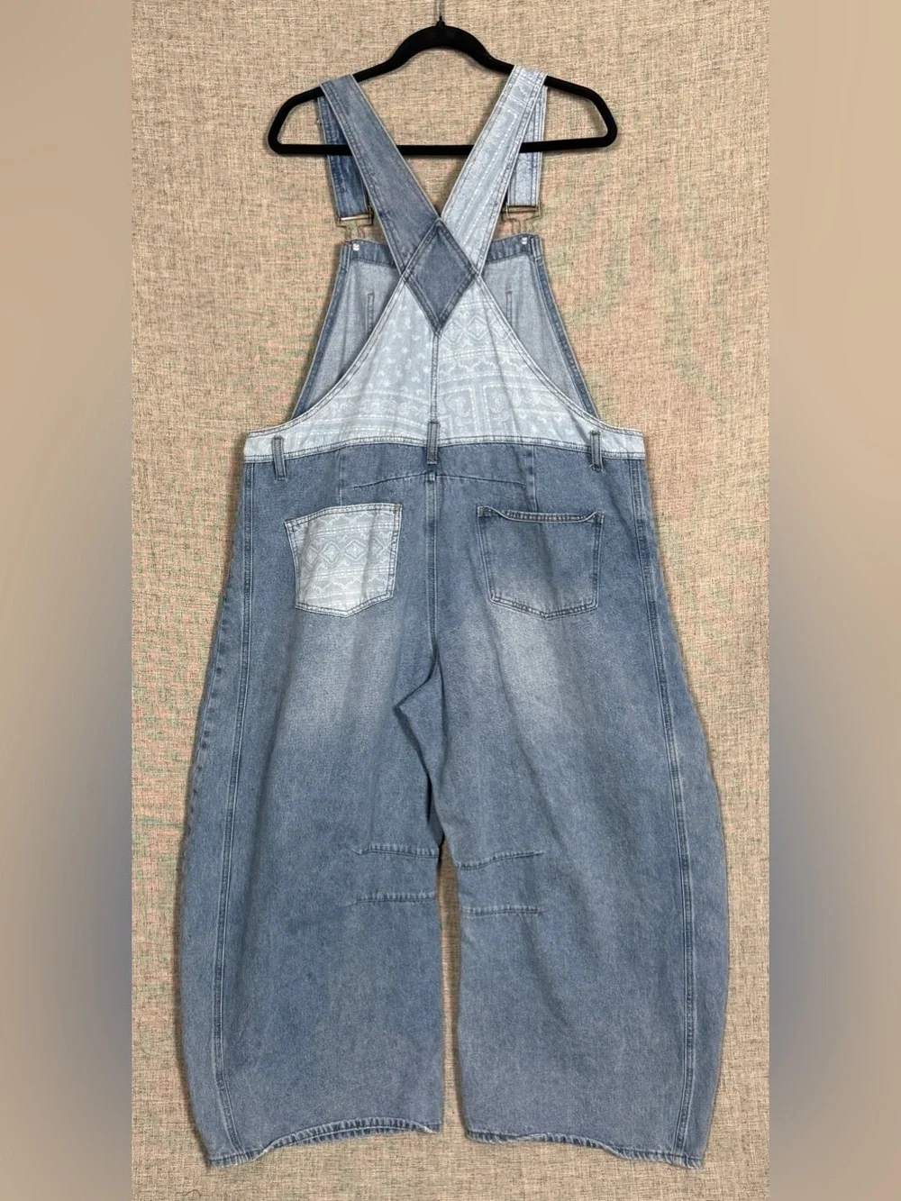 Boheyela Women's Light Blue Denim Overalls